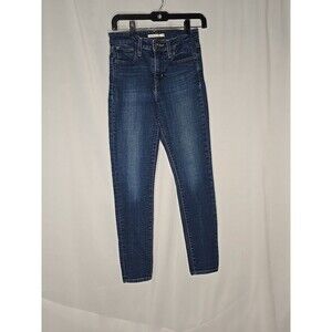 Levi's 721 Women's High Rise Skinny Jeans Stretch  Blue Size 28 - Inseam 29"
